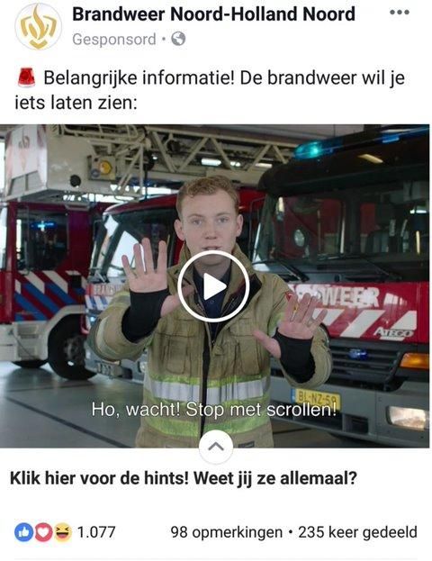 Voorbeeld brandweerhints