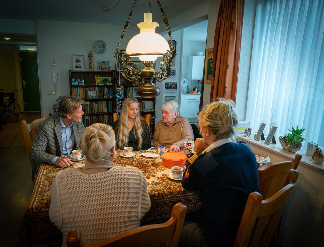 huisbezoek wethouder mbo-student