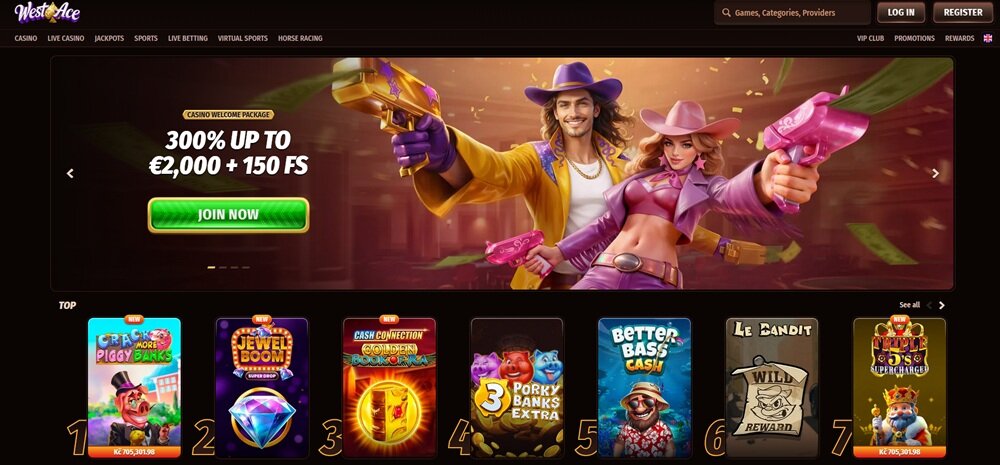 westace online casino nederland screenshot
